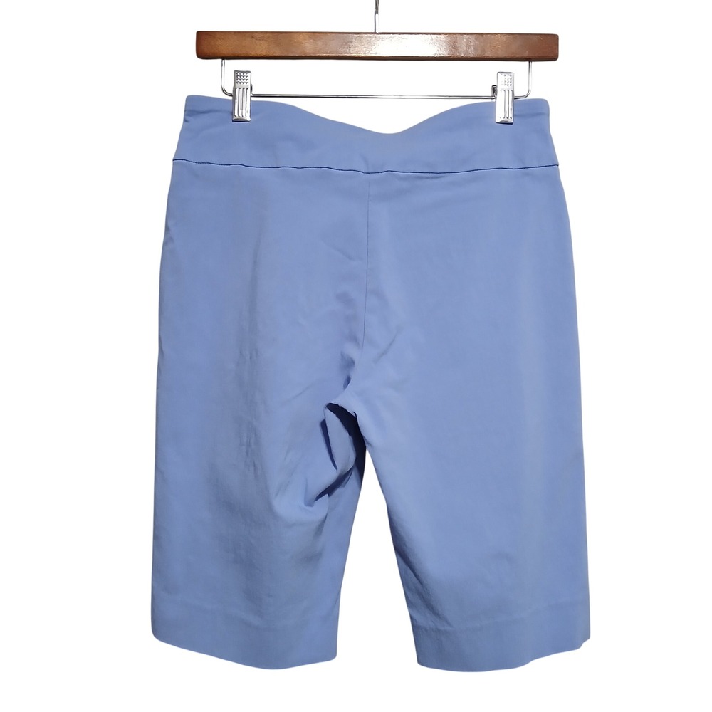 Ruby Rd Womens Periwinkle Blue Pull On Bermuda Sh… - image 2